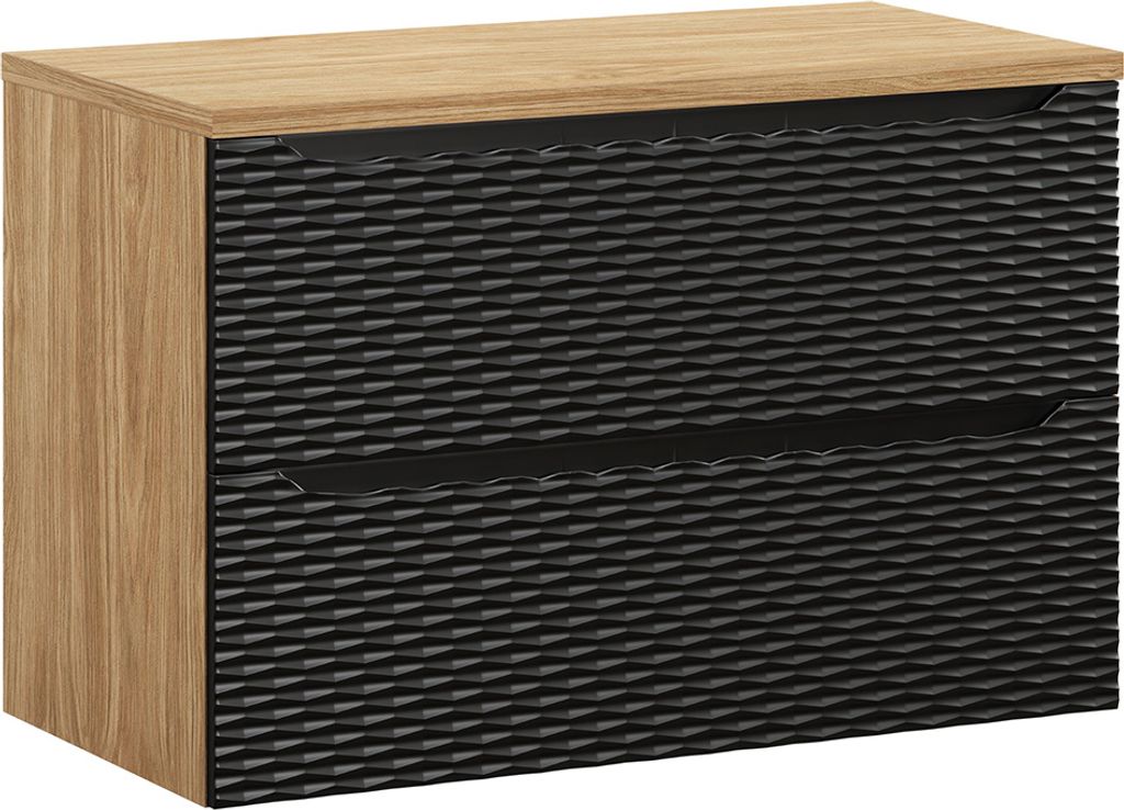 Waschtischplatte 90 cm in Eiche OLUO-56