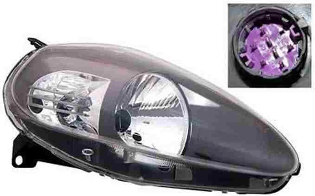 Proiettore Destro VAN WEZEL 1624968 - Ricambio Certificato Fiat Panda