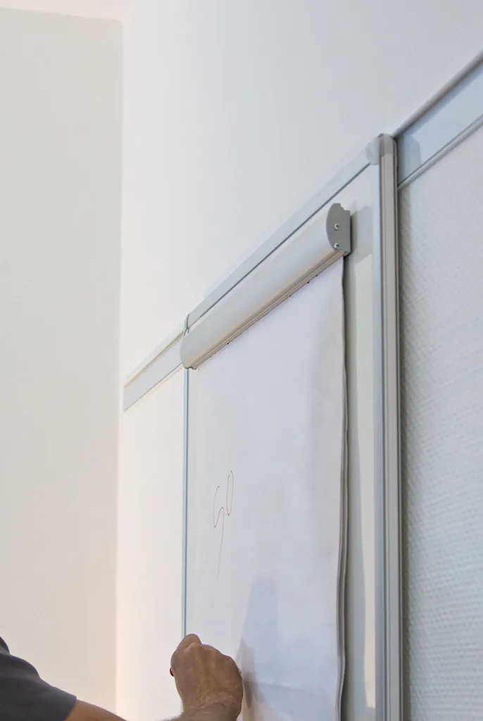 Support de Bloc Flipchart Franken FDKMAG Magnétique pour Tableau, 70 cm - 12