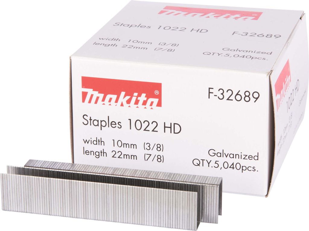 Makita F-32689 Tackerklammern 10 X 22 Mm ( 5.040 Stk.) Für Produktbild 