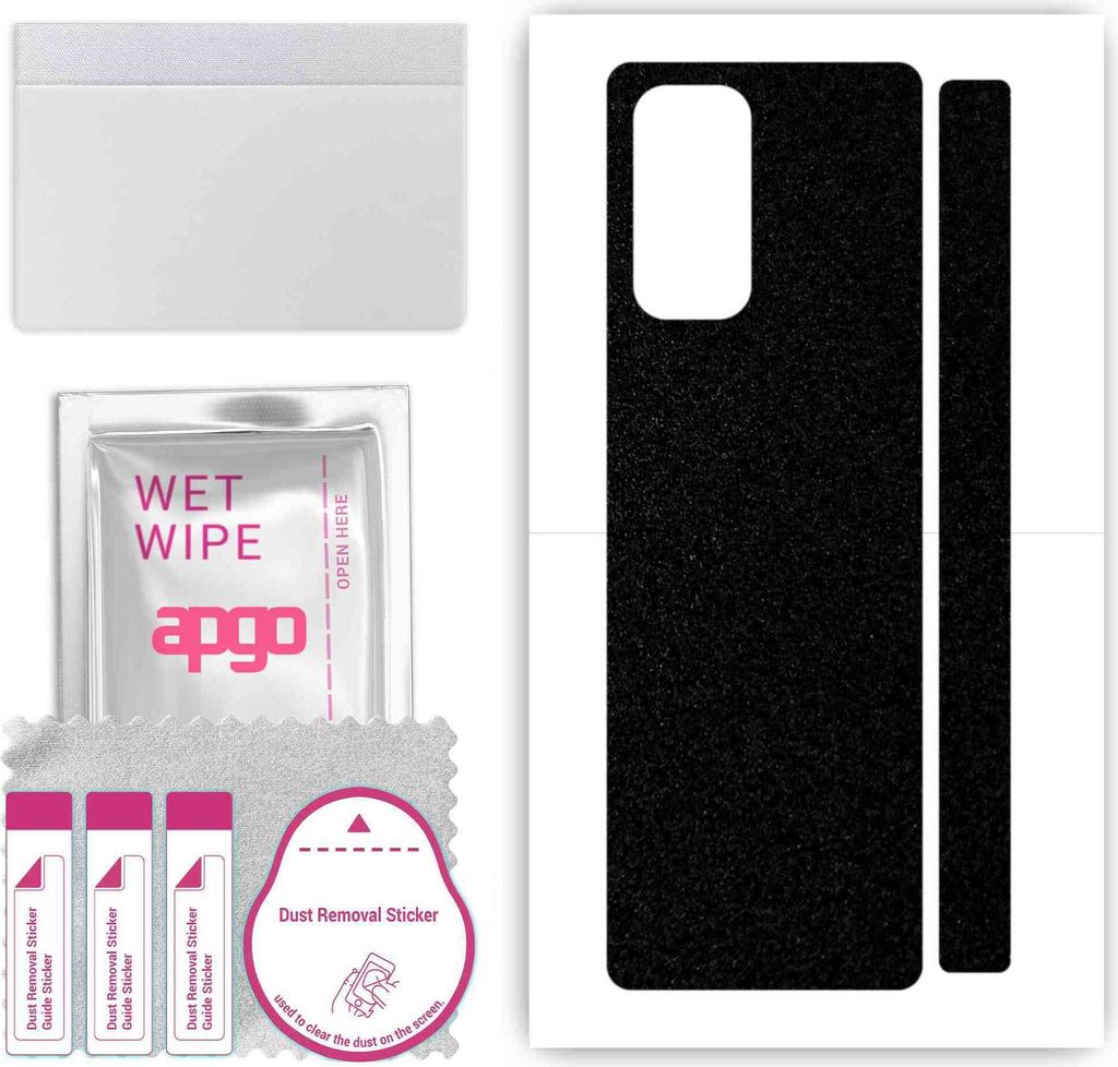 apgo Rückseite Schutzfolie, Skin, kompatibel mit Xiaomi Mi Mix Fold, Hinten Displayschutzfolie aus Vinylfolie, kratzfest, einfache Montage - Matts...