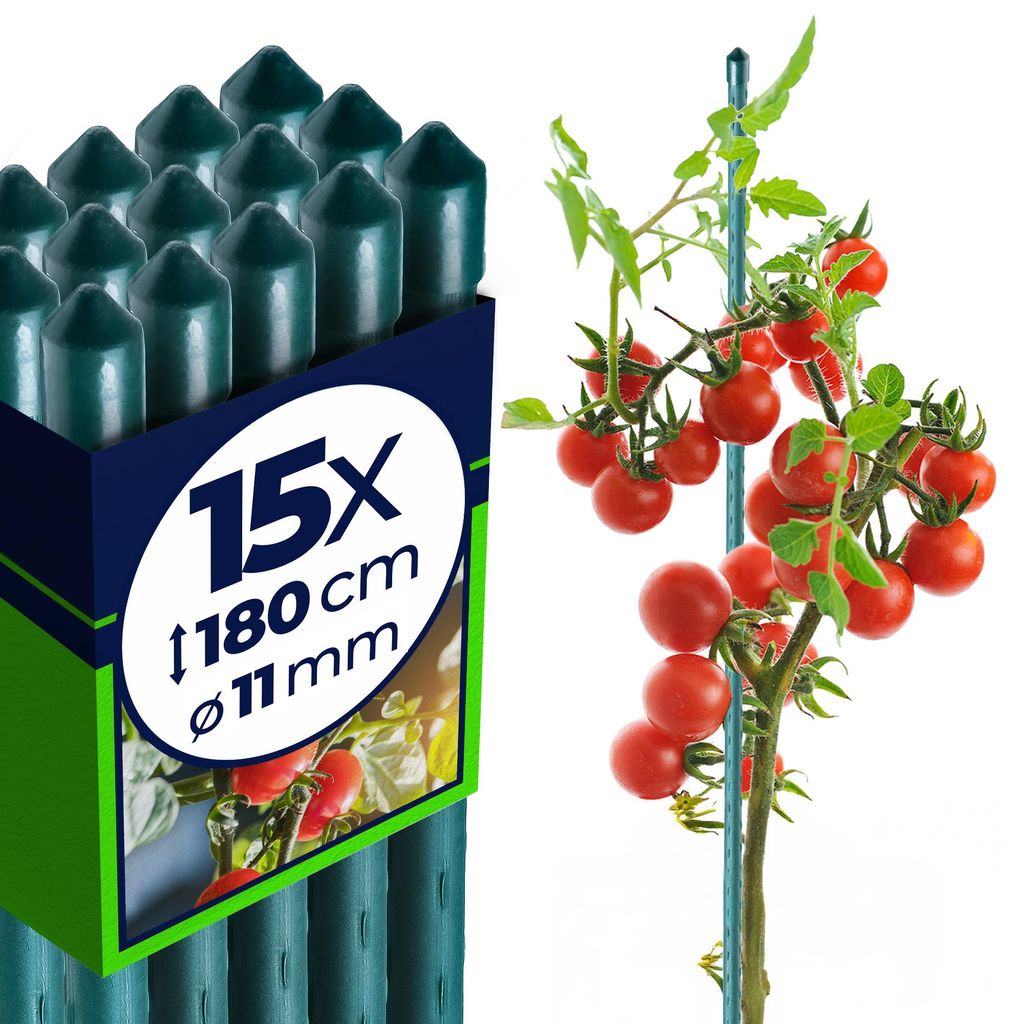 KADAX Blumenstütze aus Stahl "Kluk", Pflanzen-Rankstab, Produktbild 