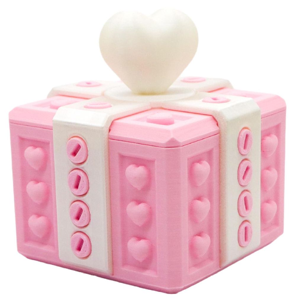 Witzige Geschenkbox, 3D-gedruckte Puzzle-Geschenkbox, wiederverwendbare Scherz-Schraubgeschenkbox, origineller Geldkartenbehälter für Geburtstag ...
