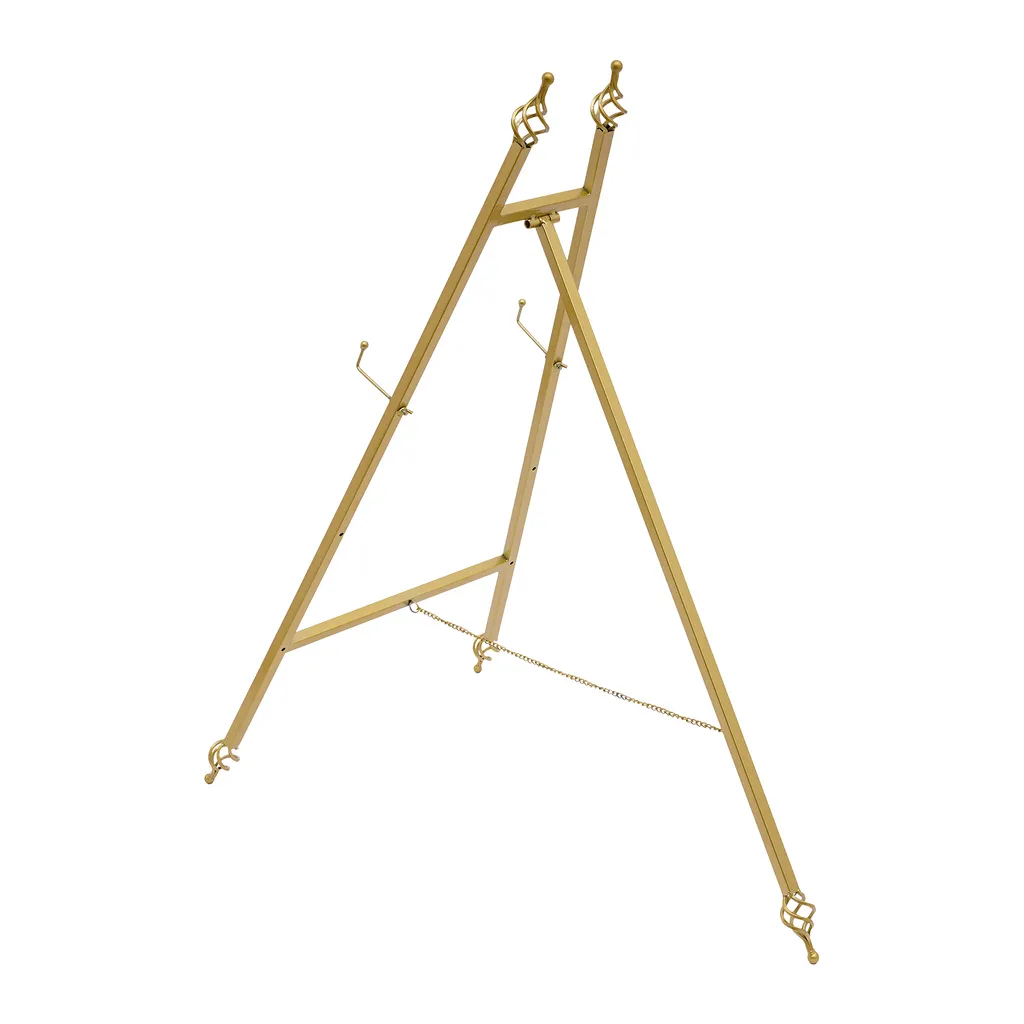 Chevalet de réception or 110cm pour plan de table et décor de mariage