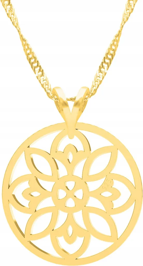 Collana Floreale Bicolore Argento 925 e Oro - Trend Estate 2026