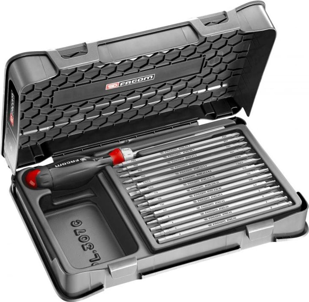Facom Klingen-Bithalter 3in1 Set 15-tlg.