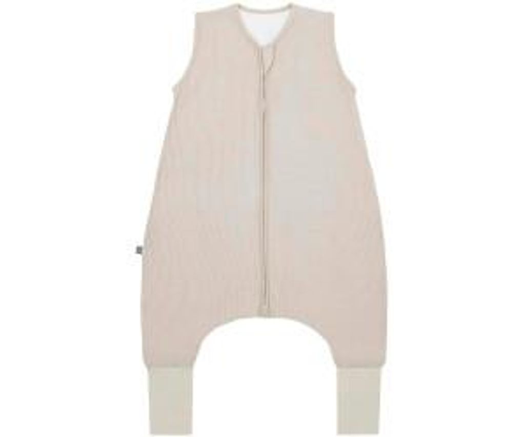 emma & noah Schlafsack mit Umschlag-Fuß 2.5 TOG, Beige