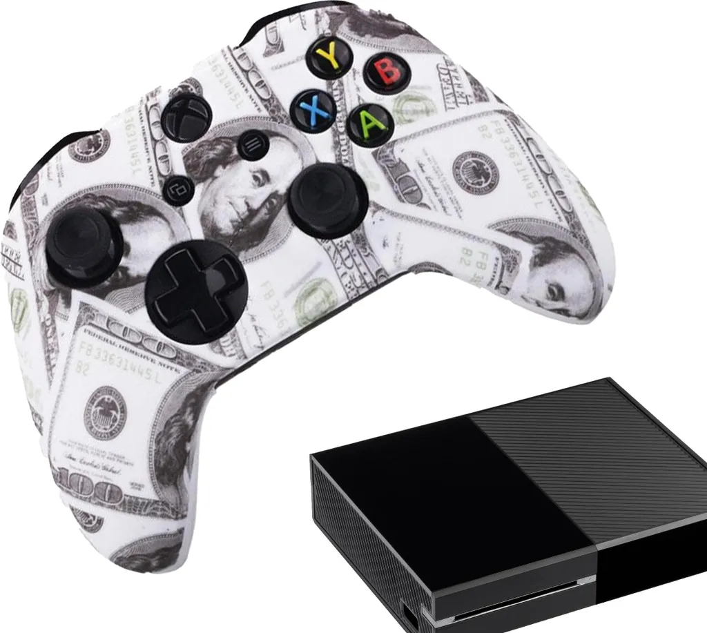 Custodia Professionale Xbox One: Skin Silicone Morbido Antiscivolo