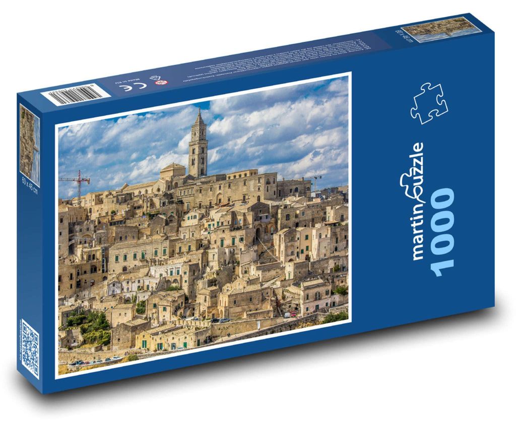 Puzzle 1000 Historyczne Sassi di Matera we Włoszech - Zdjęcie produktu 