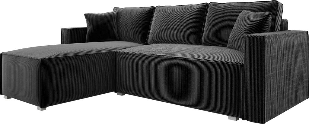 Ecksofa mit Schlaffunktion und Bettkasten NOEMI 145x235 cm, Produktbild 