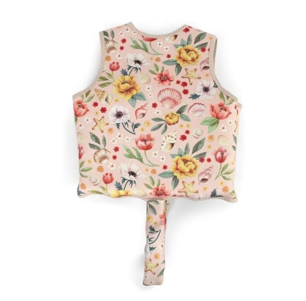 Filibabba Ocean Blossom, Mehrfarbig, Schwimmweste, Kind, Weiblich, 3 Jahr(e), Schaum, Neopren, Polyester