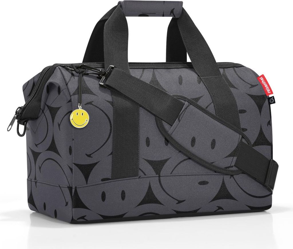 reisenthel allrounder M Tasche Reisetasche smiley grey Produktbild 