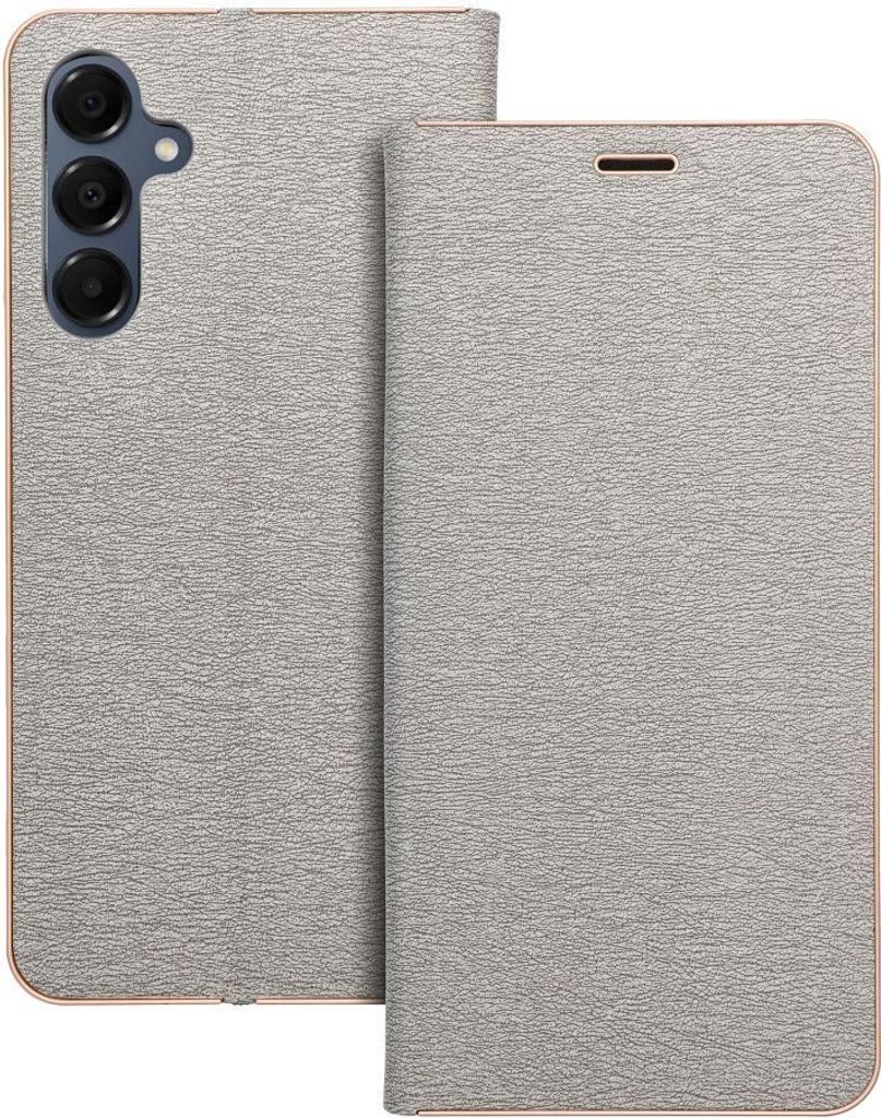 Luna Book passend für SAMSUNG A16 5G Grau