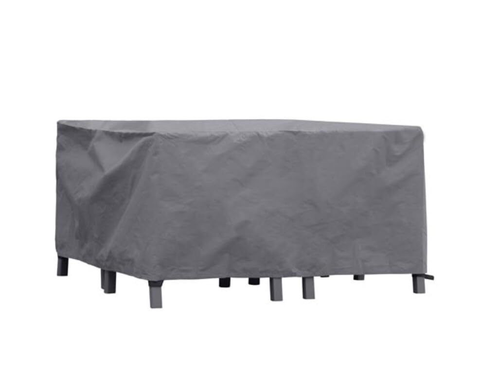 Perel Abdeckung für Gartenmöbel 140 x 140 x 70 cm, wasserdichte UV-beständige Allwetter-Schutzhülle