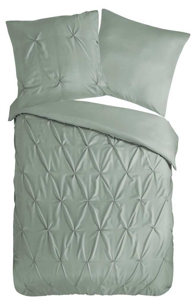 Duvet cover Pure 155x220 + 1* 80x80 cm - luxurious stitched pleats
