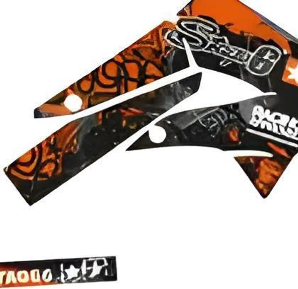 Kit déco Stage6 Blue Black pour Derbi Senda X-Treme X-Race 2010-2017