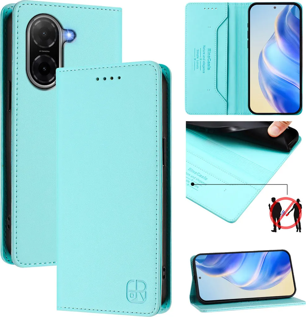 Custodia Portafoglio In PU Con Magnetica Per Redmi 5A, Slot Per Carte E Funzione Supporto