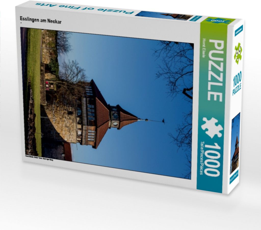 Calvendo Esslingen am Neckar 1000 Teile Puzzle hoch 480x640mm, Eisele Horst; 7273187