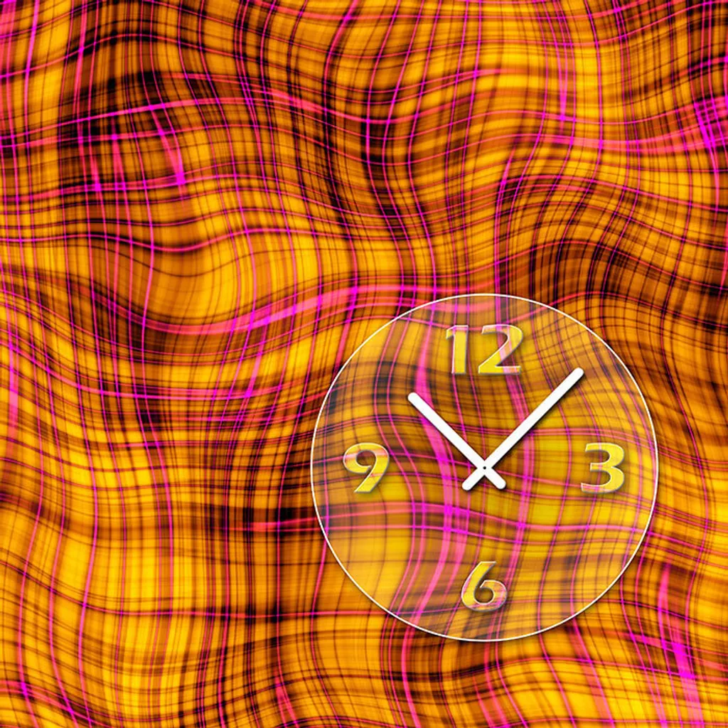 Orologio da Parete Moderno Dixtime 6087 - Design 40x40cm per Ufficio