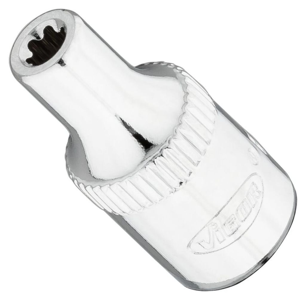 VIGOR Steckschlüsseleinsatz V7920-EP4 1/4" EP Profil SW E4+ Produktbild 