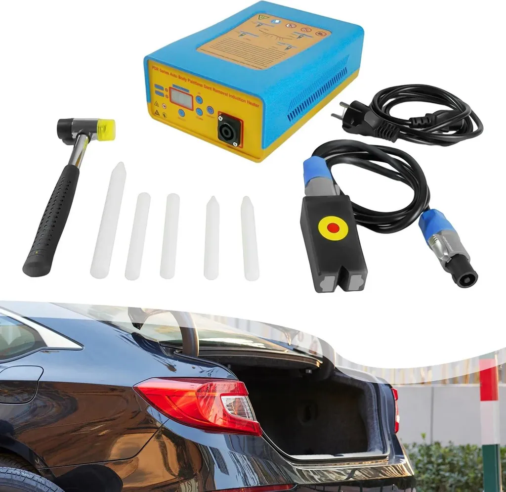 Kit débosselage carrosserie acier - Solution induction pour grêle 220V - 7
