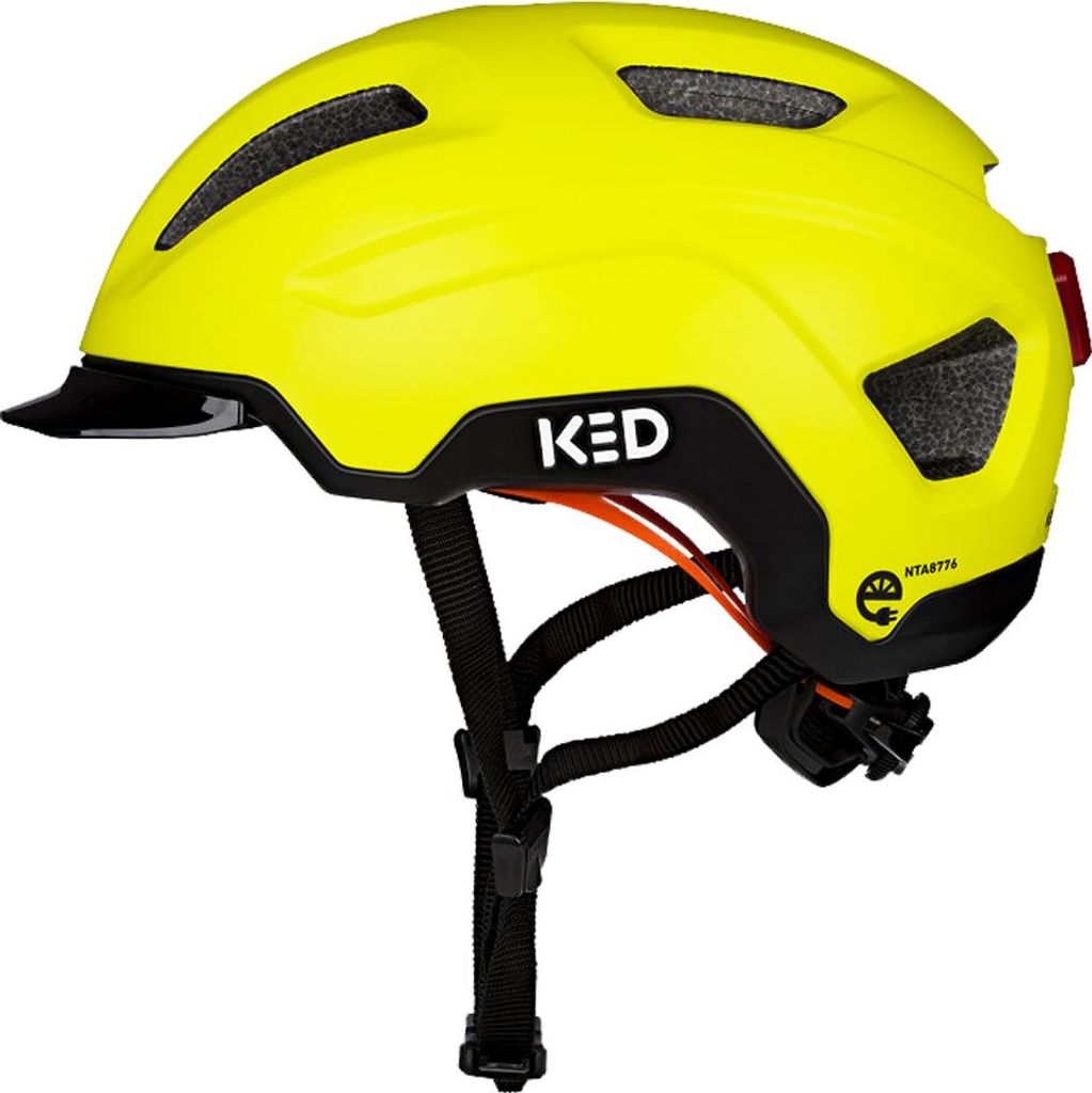 KED E-Bike Fahrradhelm Pedalon, gelb