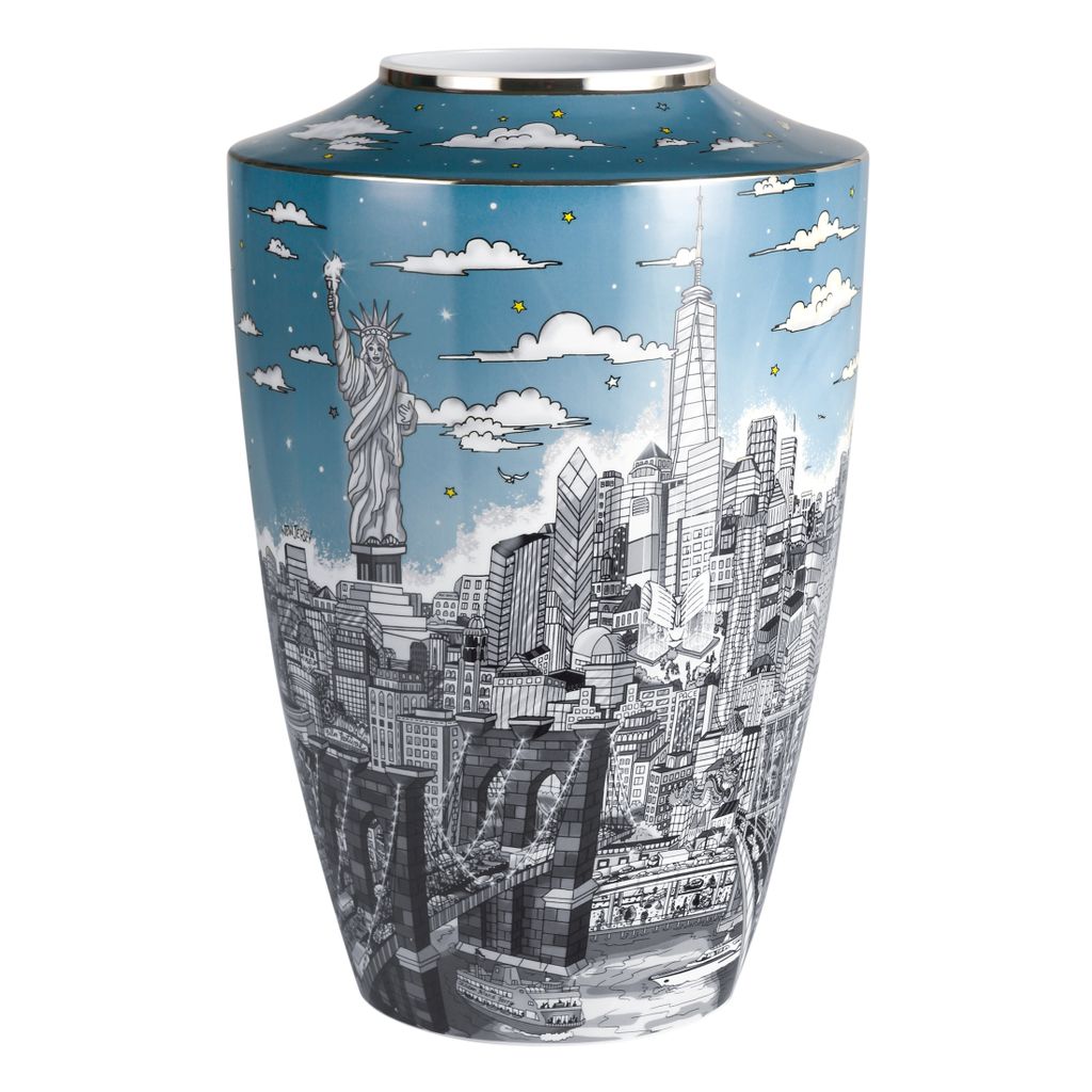 Goebel Charles Fazzino - Reflection of New York - Vase