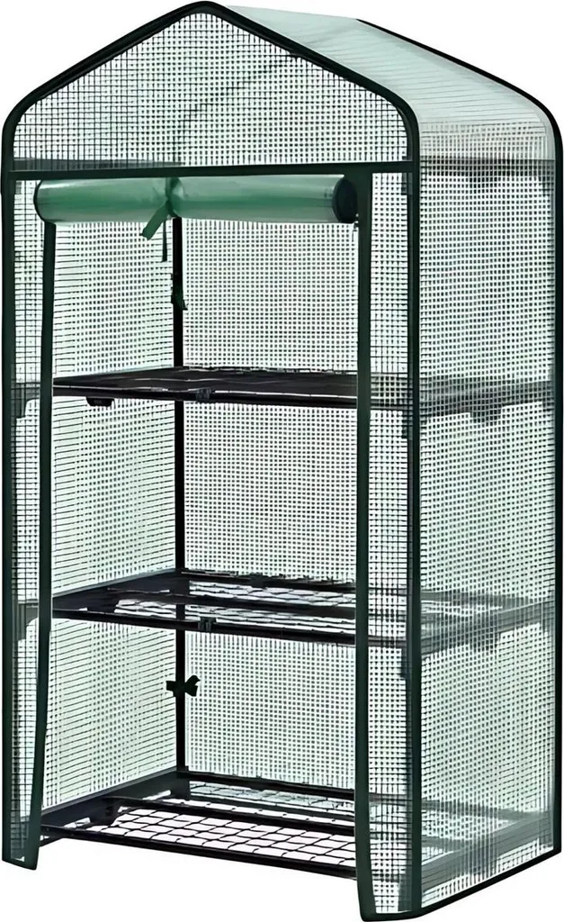 Happiq Serra 3 Livelli da Esterno: Protezione Fiori e Piante UV & Inverno