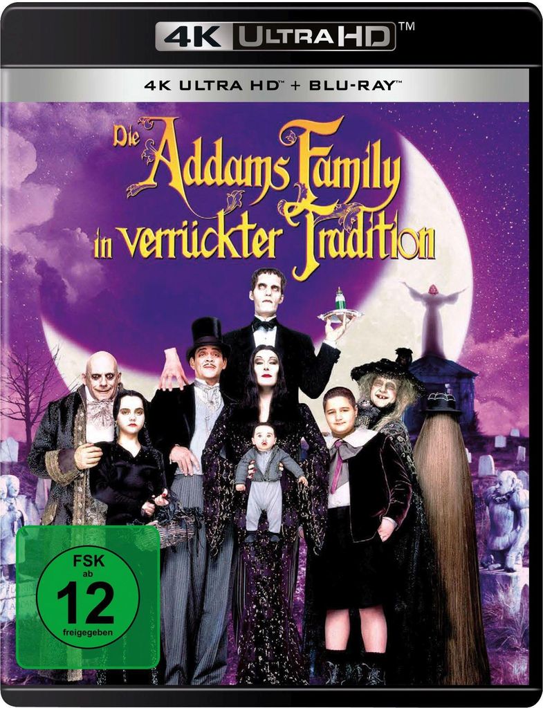 Die Addams Family in verrückter Tradition - 4K UHD
