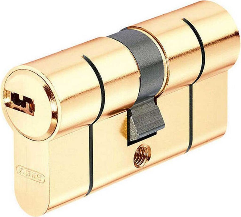 Doppelkupplung Messing Spitzen Euro Zylinder 30/30 - D66 mm Produktbild 