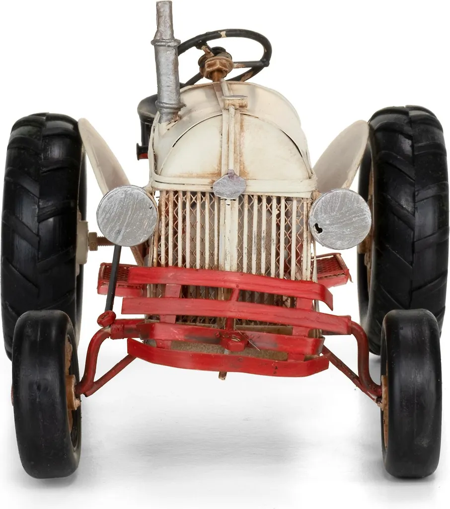 Objet de collection tracteur tôle - Déco rétro pour cadeau original - 6