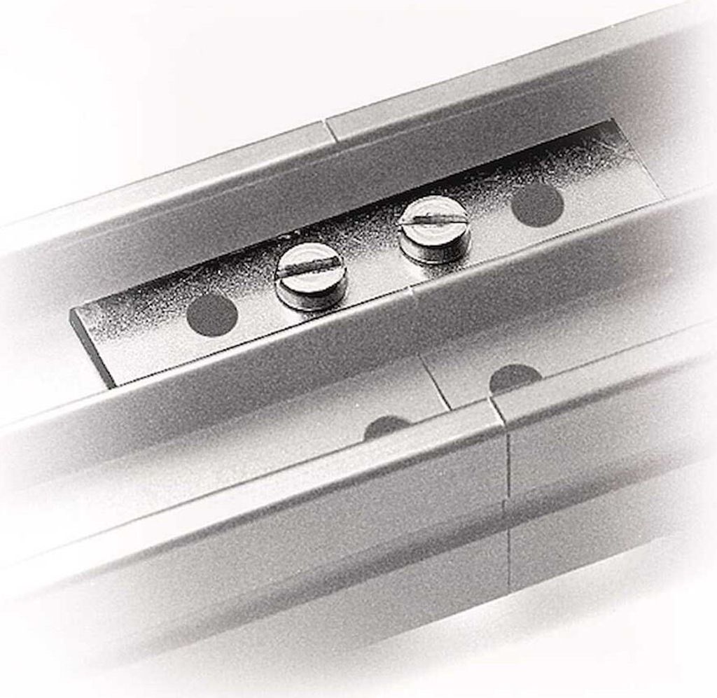 Manfrotto Schienenverbinder Silber  Silber One Size Produktbild 