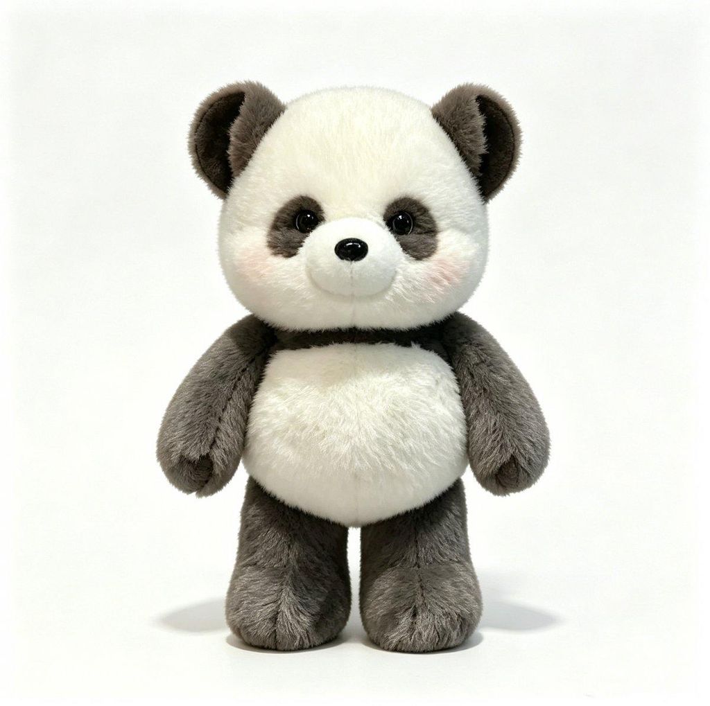 Laufender Panda Plüschtier 45 cm – Kuscheltier mit Produktbild 