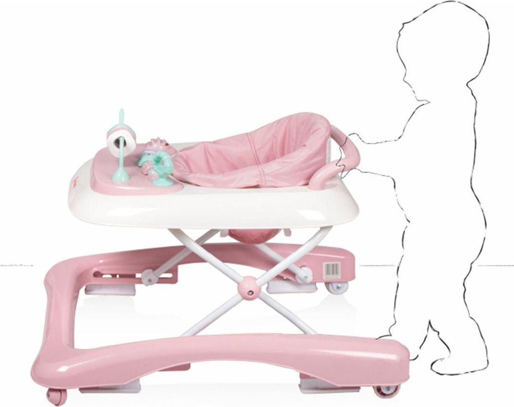 Baninni Dětské chodítko Pio Pink Obrázek produktu 