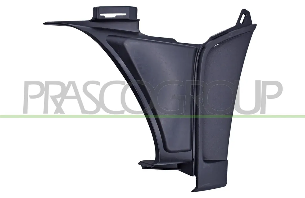 Pare-chocs avant gauche PRASCO pour MERCEDES-BENZ GLC X253 noir ME7191504