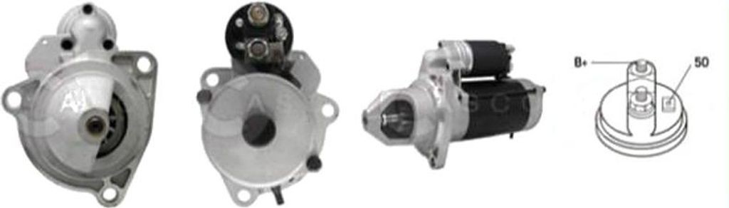 CASCO CST10663AS Starter Anlasser 4kW für DAF 75 24V LKW