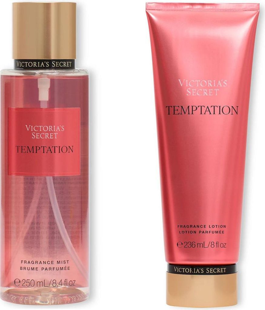 Victoria's Secret - Körpernebel- und Lotion-Set – Temptation