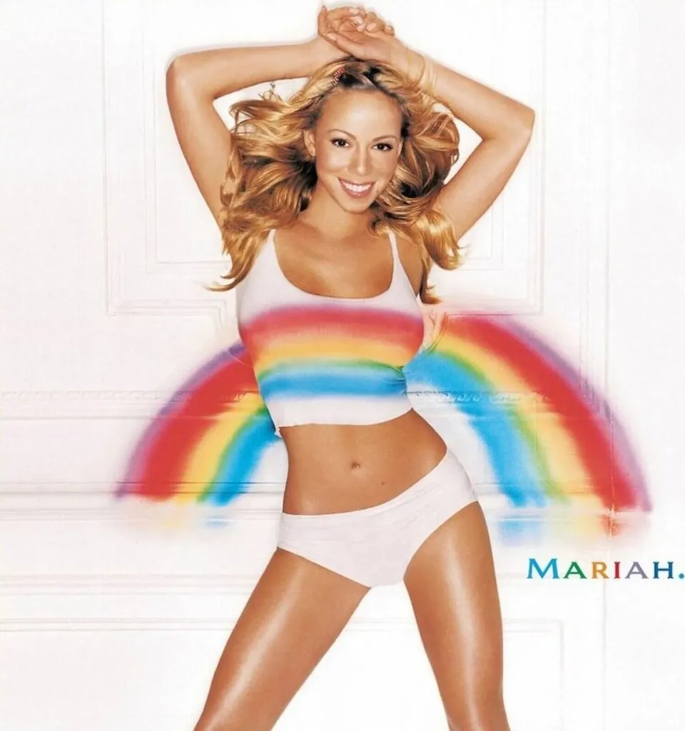 Double Vinyle Arc-en-ciel Mariah Carey Rainbow Deluxe Edition Reissue