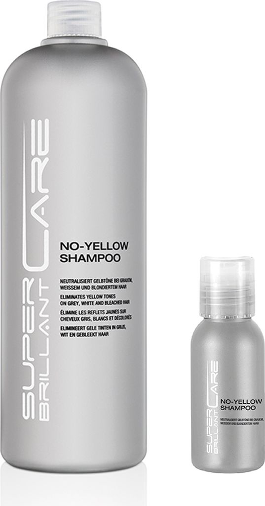 SBC No-Yellow Shampoo 1 L & No-Yellow Shampoo 50 ml Produktbild 