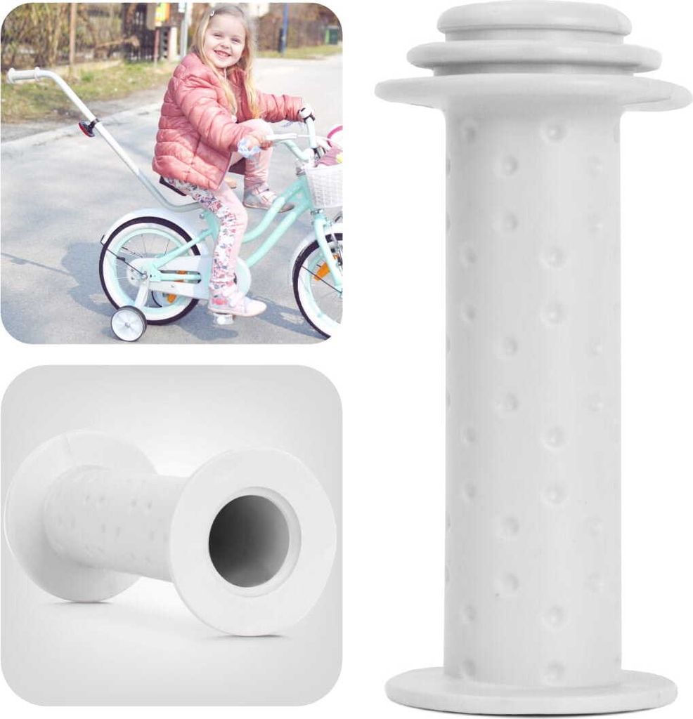 Stuur voor kinderfiets, wit Productafbeelding 