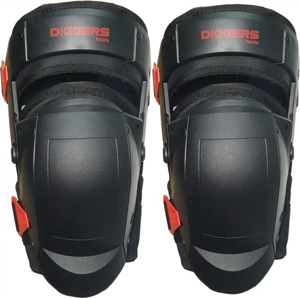 Genouillères professionnelles avec gel à mémoire de forme Diggers Pro