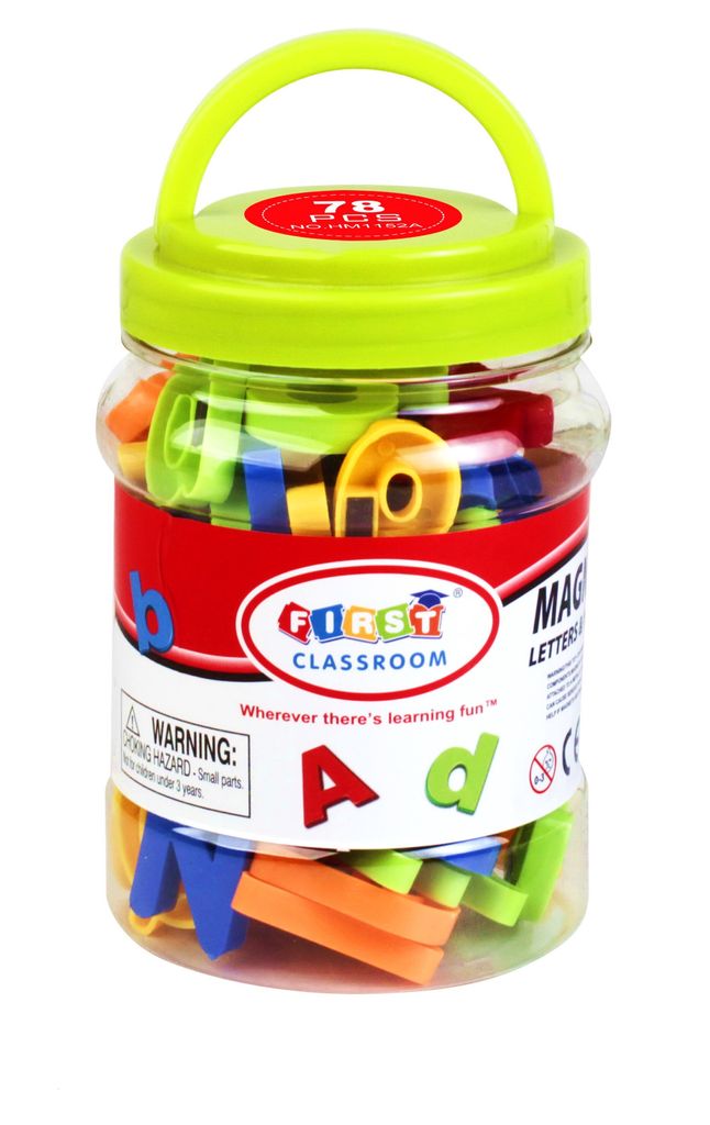 Magnetisches Lernspielzeug Buchstaben und Zahlen zum Produktbild 