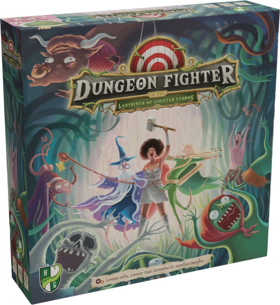 Dungeon Fighter in the Labyrinth of Sinister Storms - Brettspiel - English
