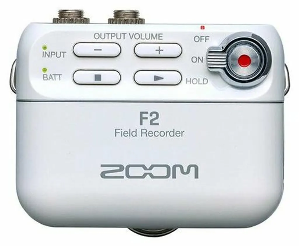 Zoom F2 enregistreur audio de terrain 32 bits avec sécurité d'enregistrement