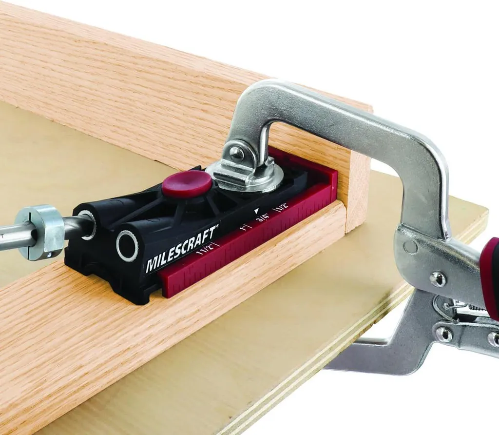 Assembler sans vis apparentes grâce au PocketJig200t SET Milescraft