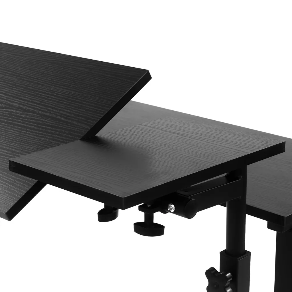 Table d'ordinateur réglable et ergonomique pour bureau de travail assis - 7