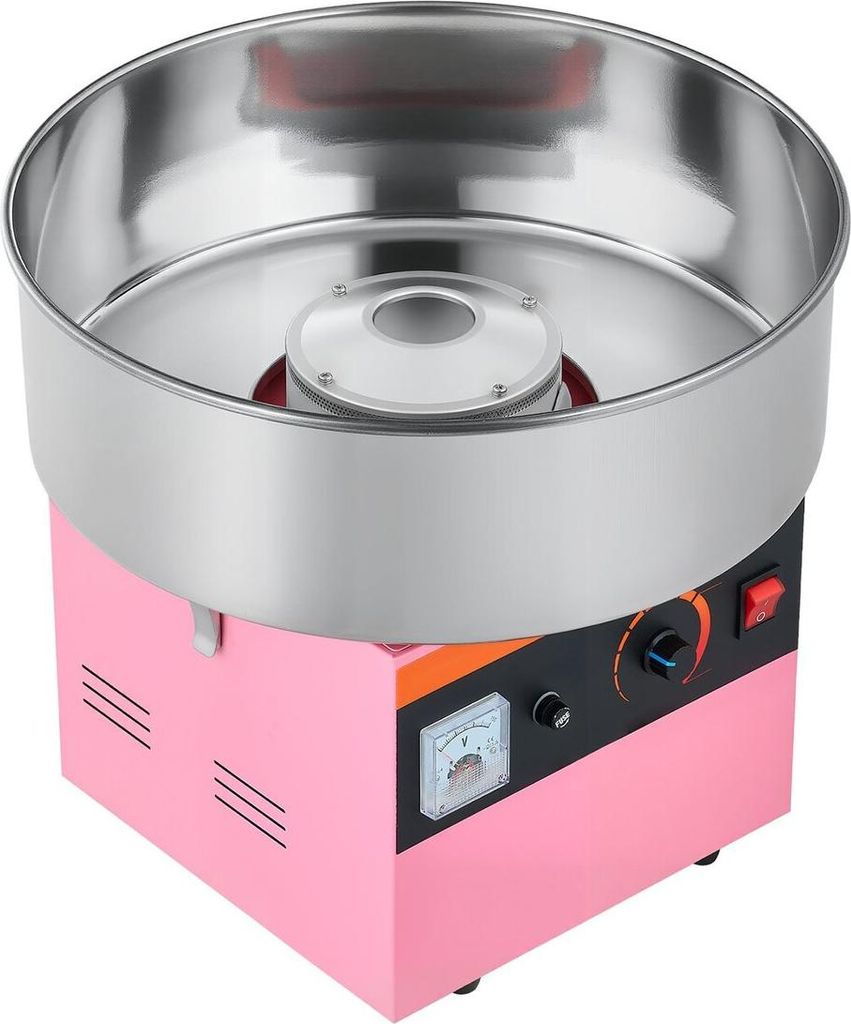 Commercial Baumwolle Candy Machine Electric Sugar Floss Maker 1000W Pink