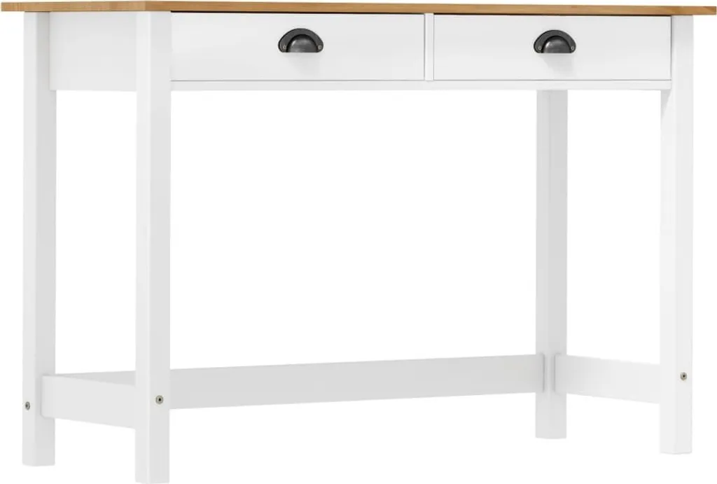 Tavolo Consolle Hill 110cm Pino con 2 Cassetti | Design Scandinavo