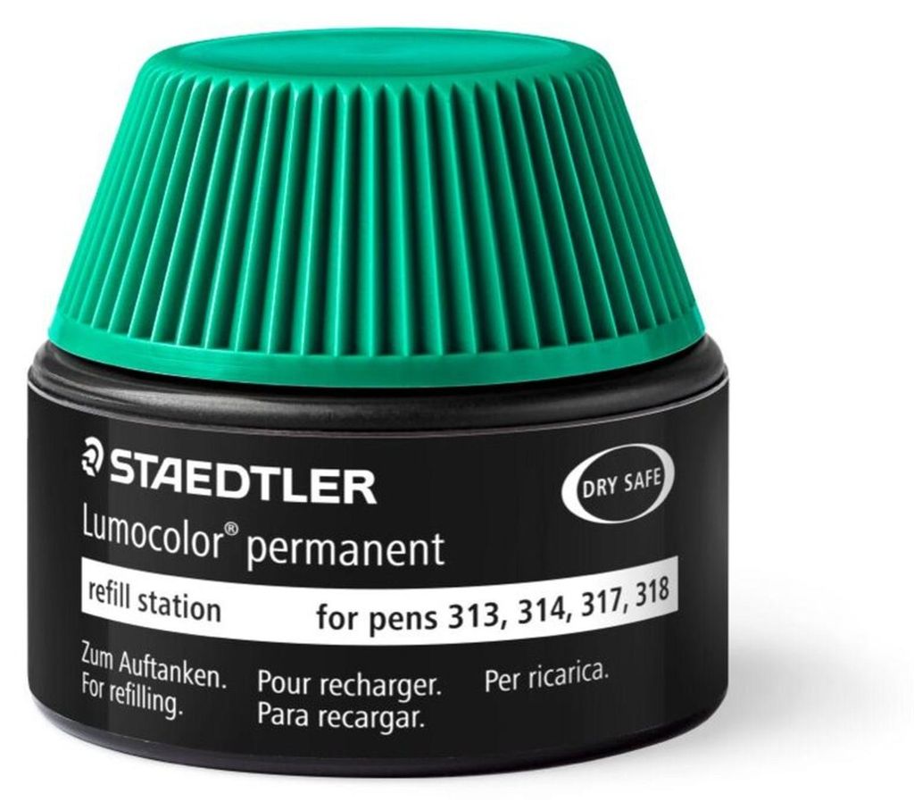 STAEDTLER Nachfülltinte Lumocolor perm grün
