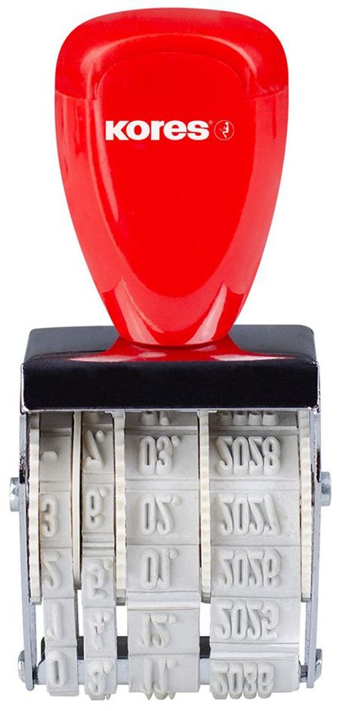 Kores Datumstempel Monate in Ziffern 4 mm